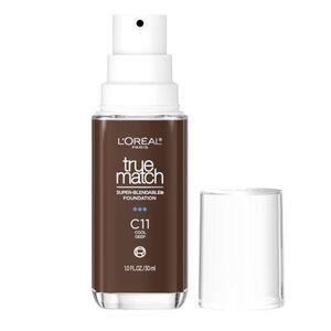 L'Oreal Paris True Match C11 Cool Deep Super Blendable Liquid Foundation Make up